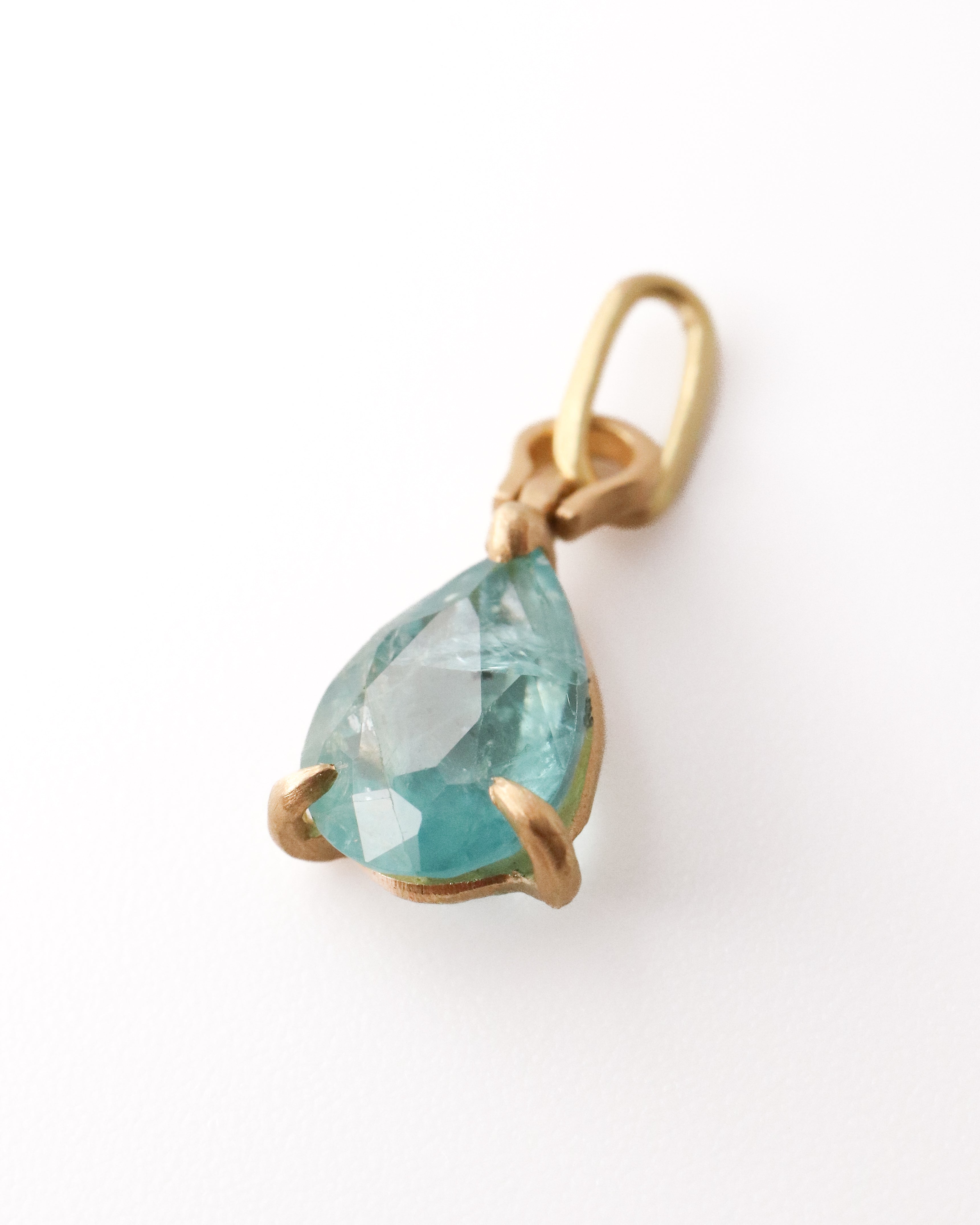 Horse Shoe Prong Necklace - Grandidierite -