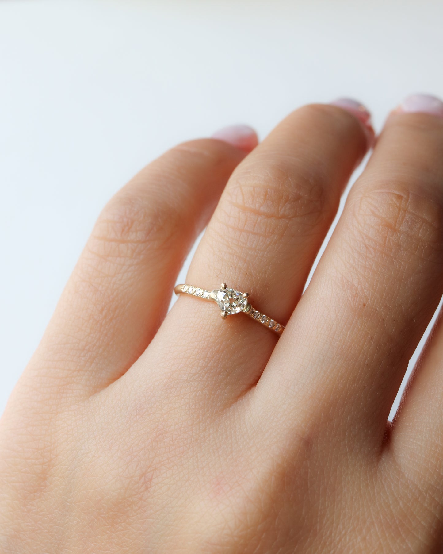 Prong Ring - Diamond -