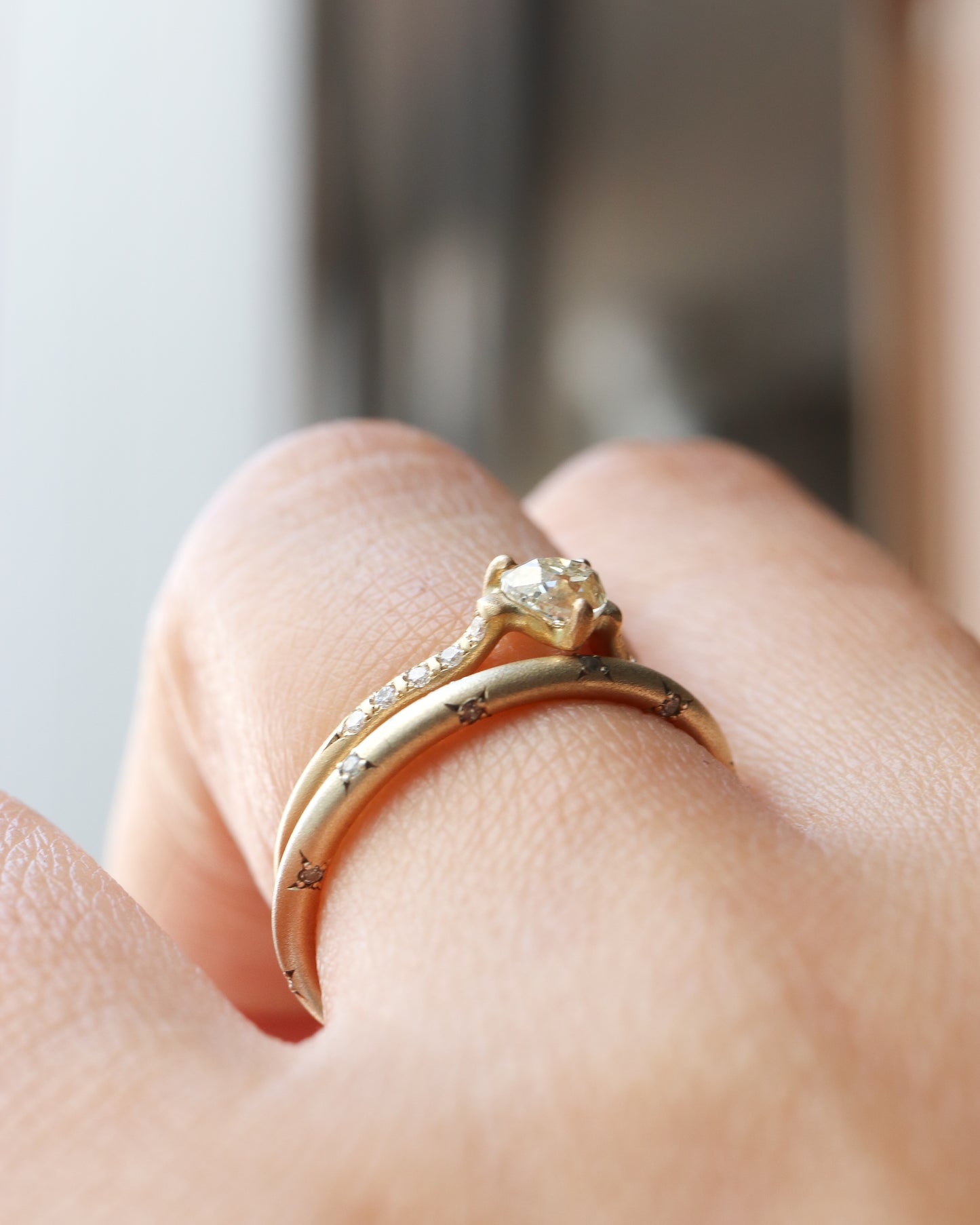 Prong Ring - Diamond -