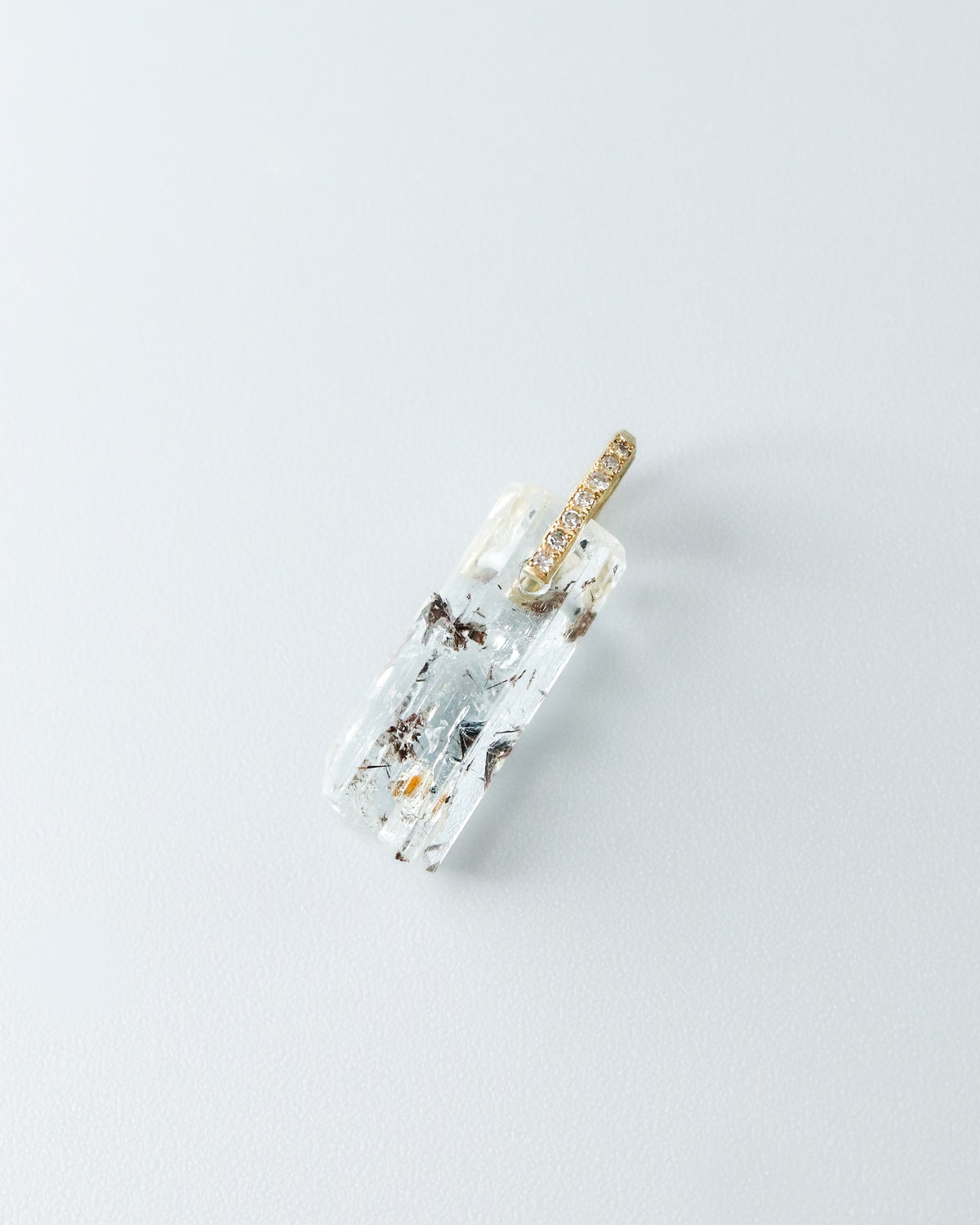 Hibiki Stone Necklace - Aquamarine -