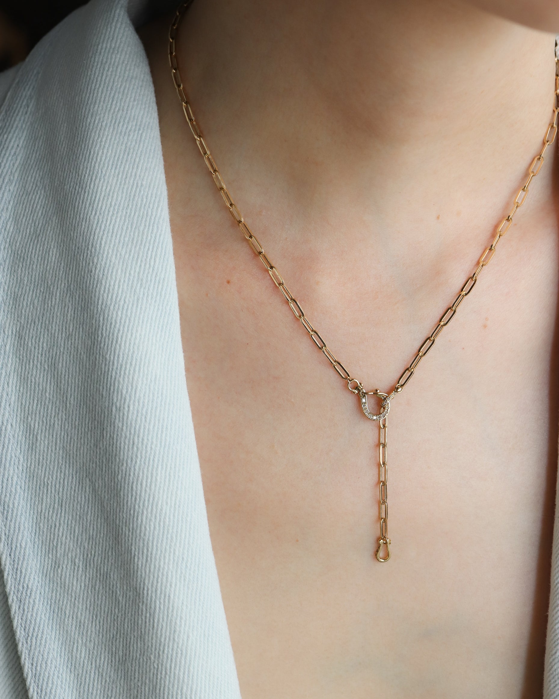 Link Necklace - Wide -