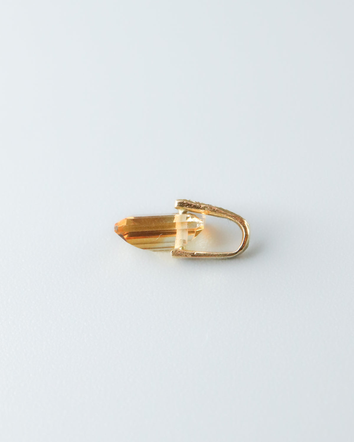 Hibiki Stone Necklace - Citrine -
