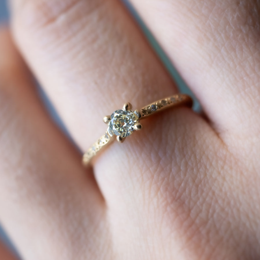 Prong Ring - Diamond -