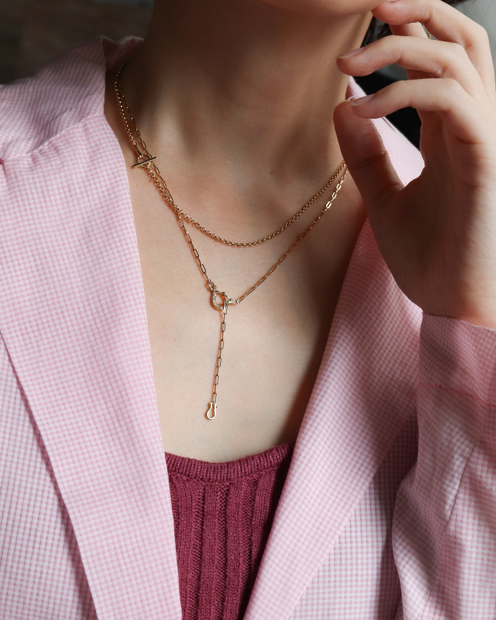 Link Necklace - Narrow -