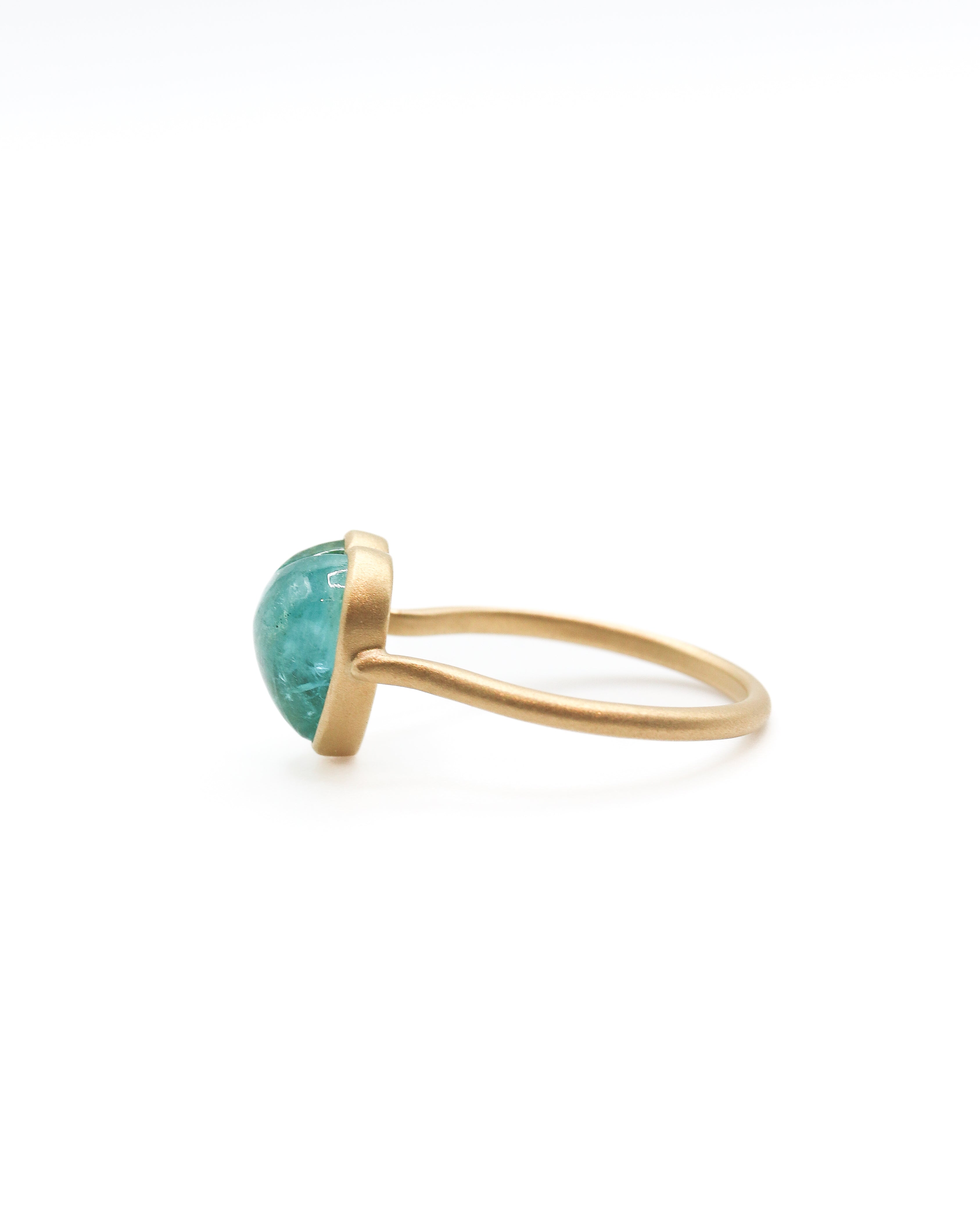 Collet Ring - Tourmaline -