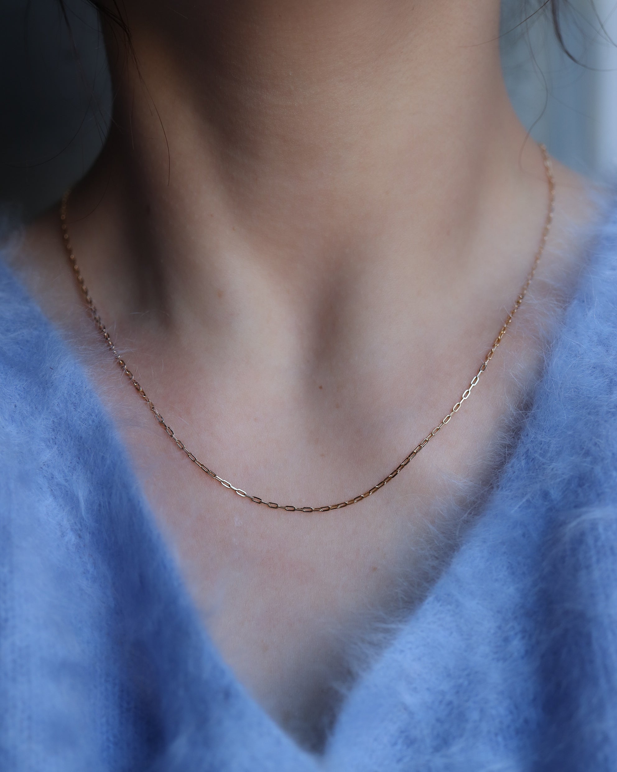 Chain Necklace - Oval -