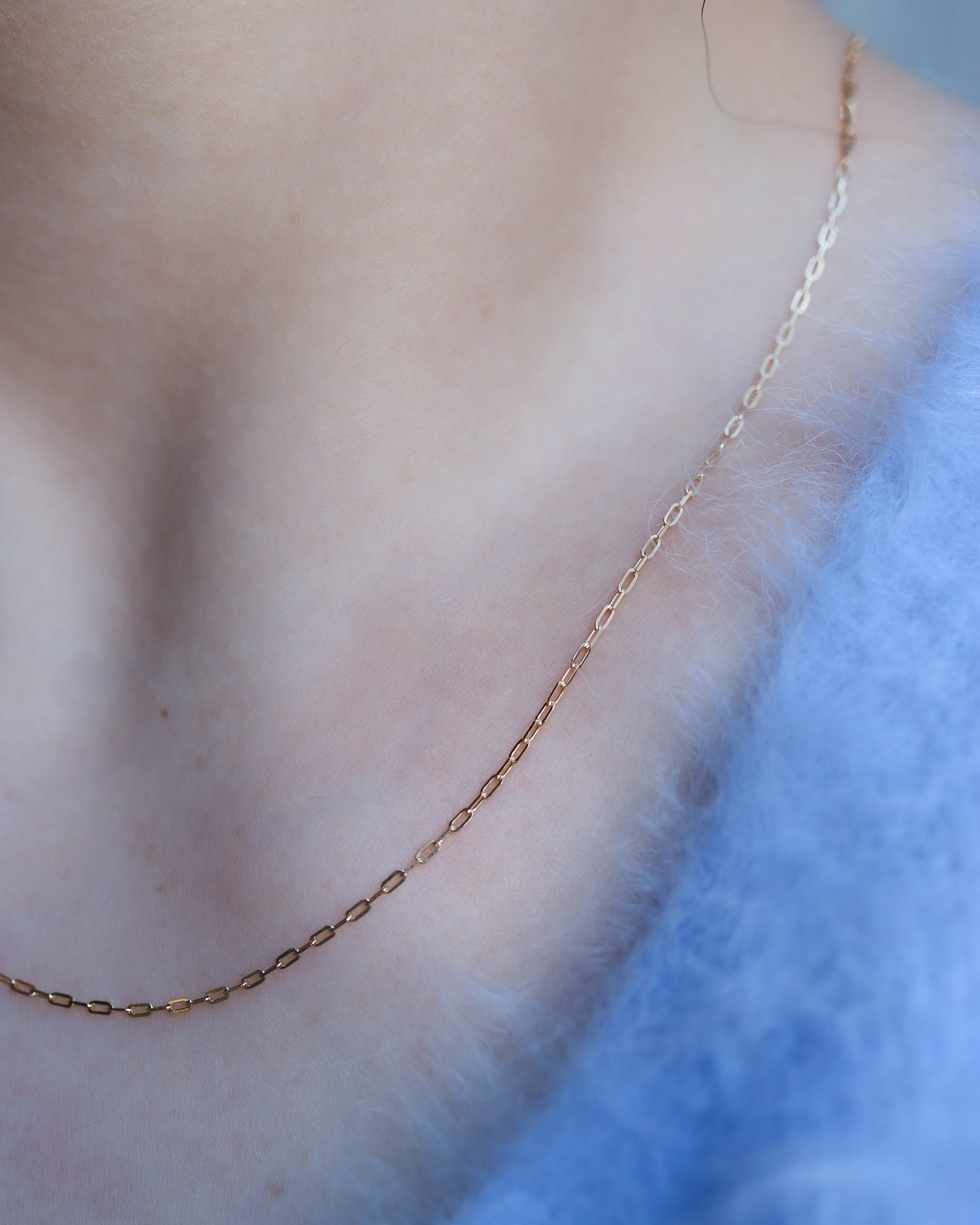 Chain Necklace - Oval -