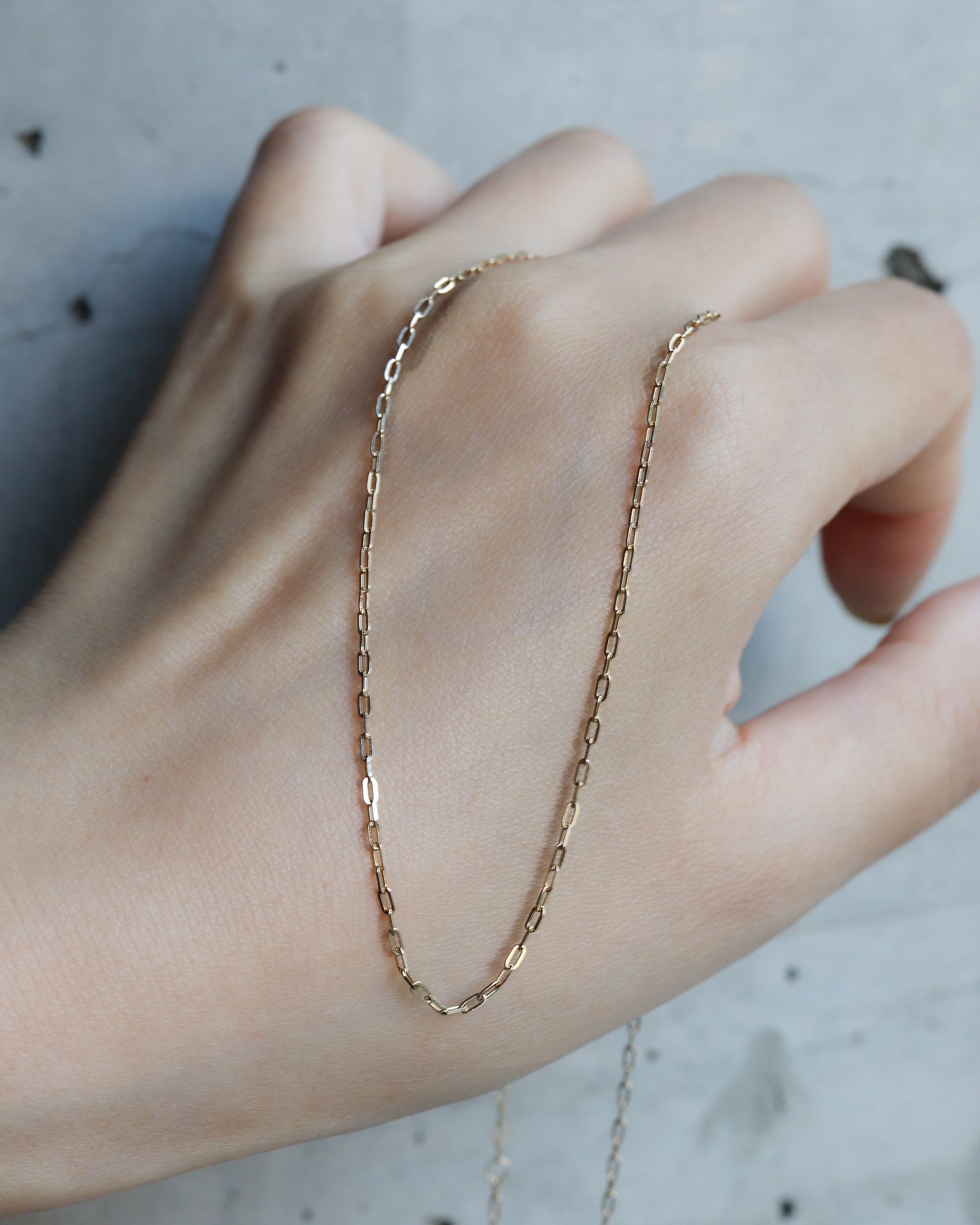 Chain Necklace - Oval -