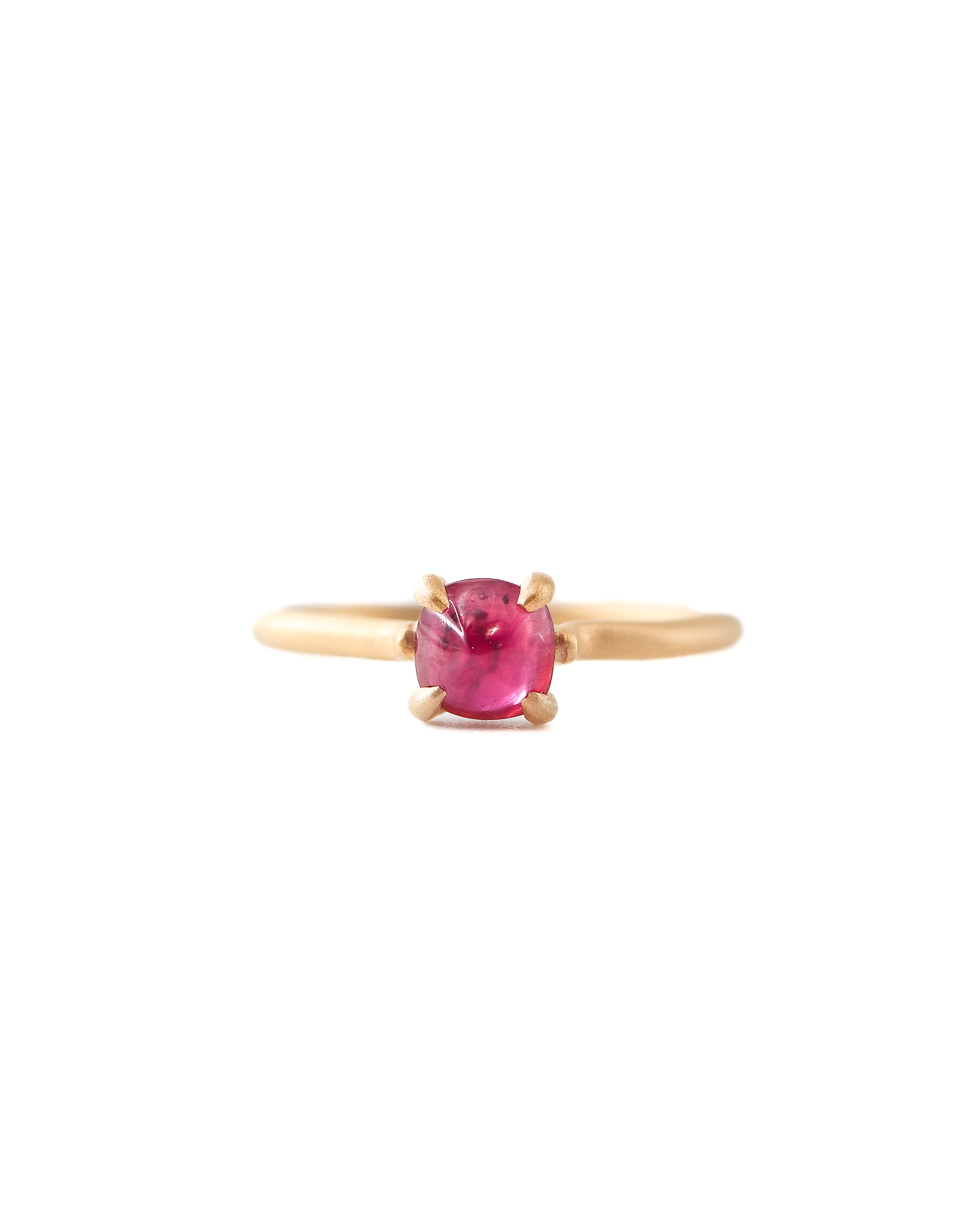 Prong Ring - Ruby -