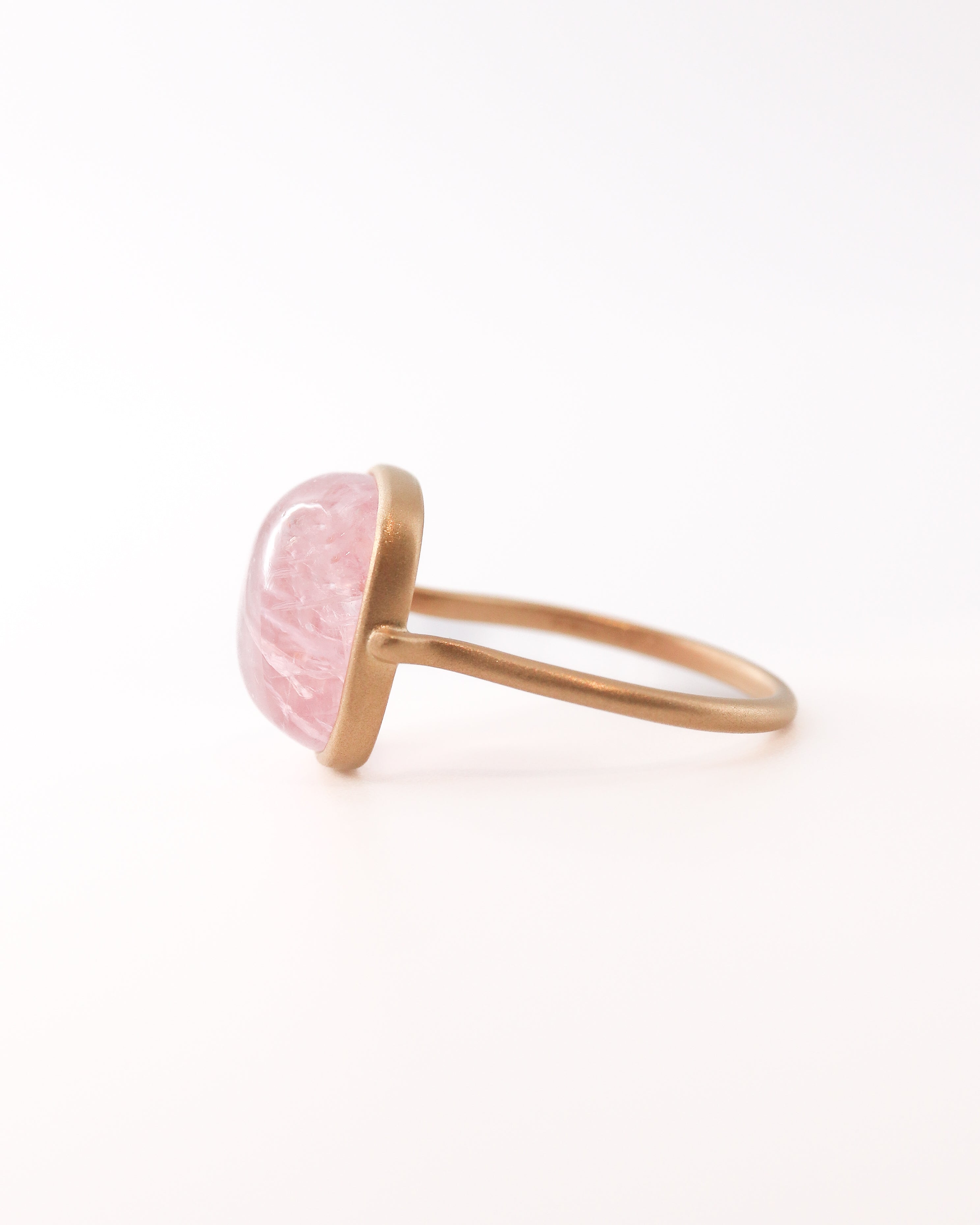 Collet Ring - Morganite -