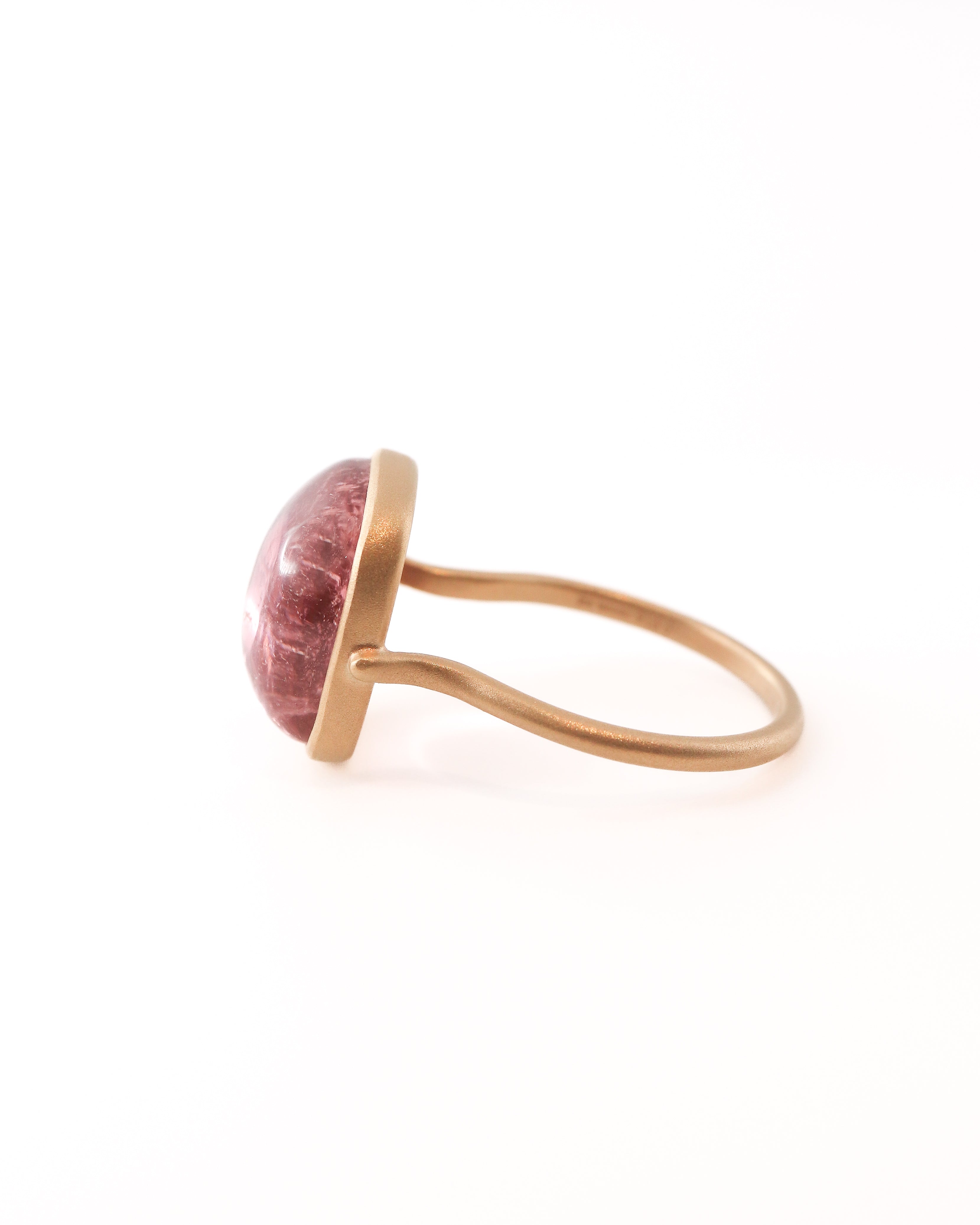 Collet Ring - Tourmaline -
