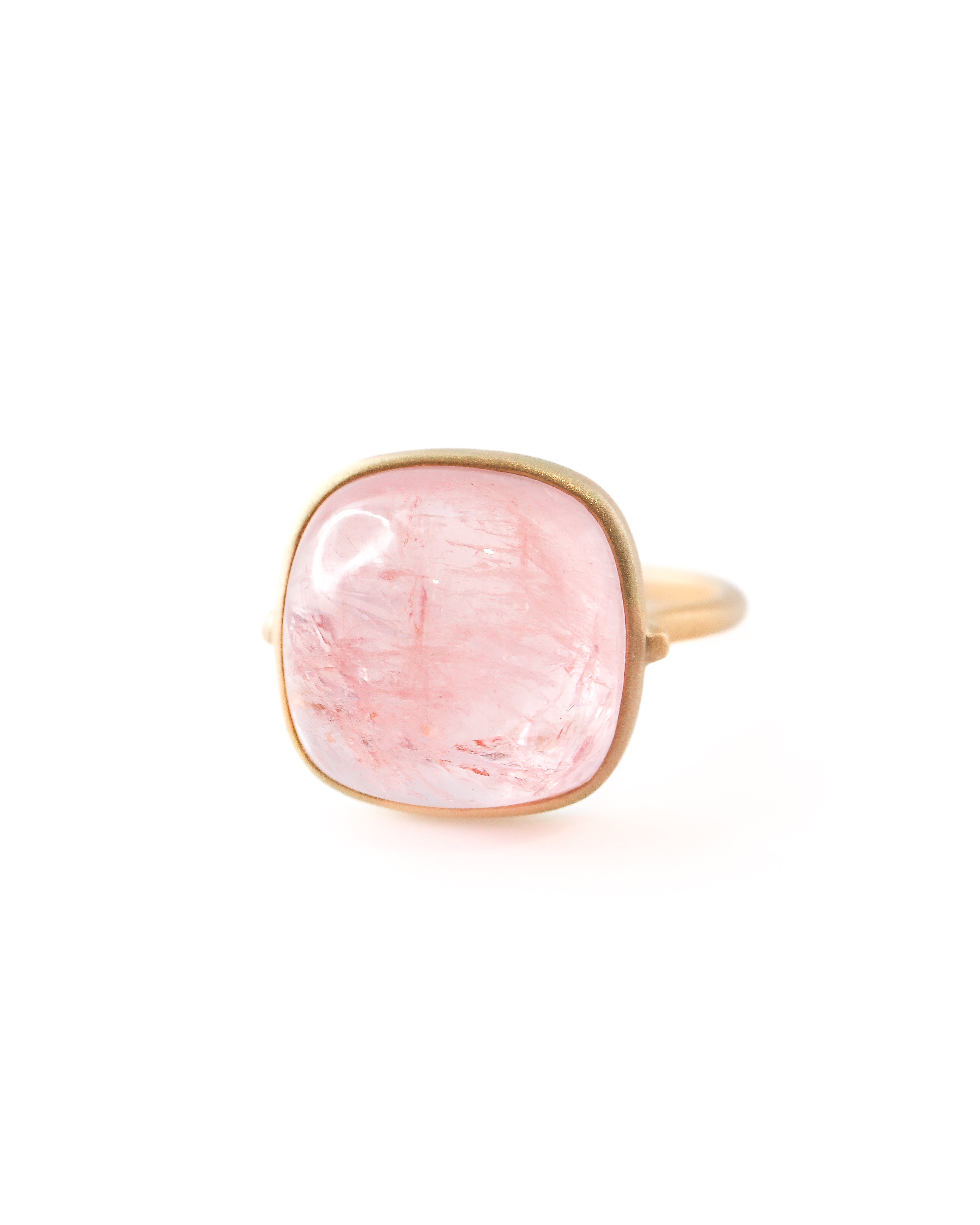 Collet Ring - Morganite -