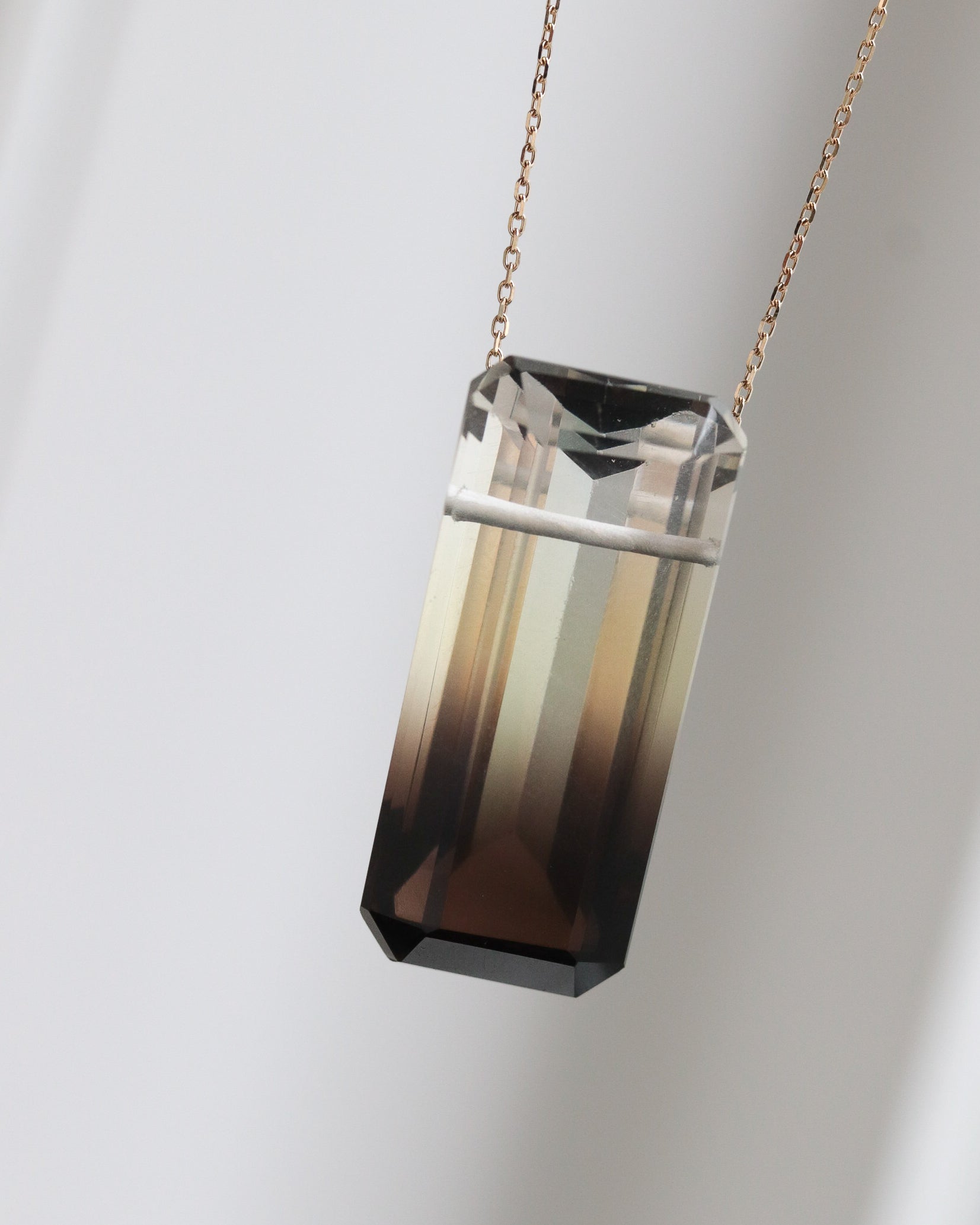 Rock Necklace - Smoky Quartz -