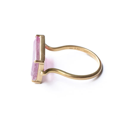 Prong  Ring - Bicolor Tourmaline -