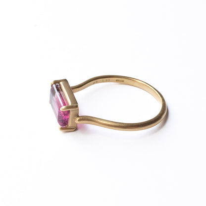 Prong Ring - Bicolor Tourmaline -