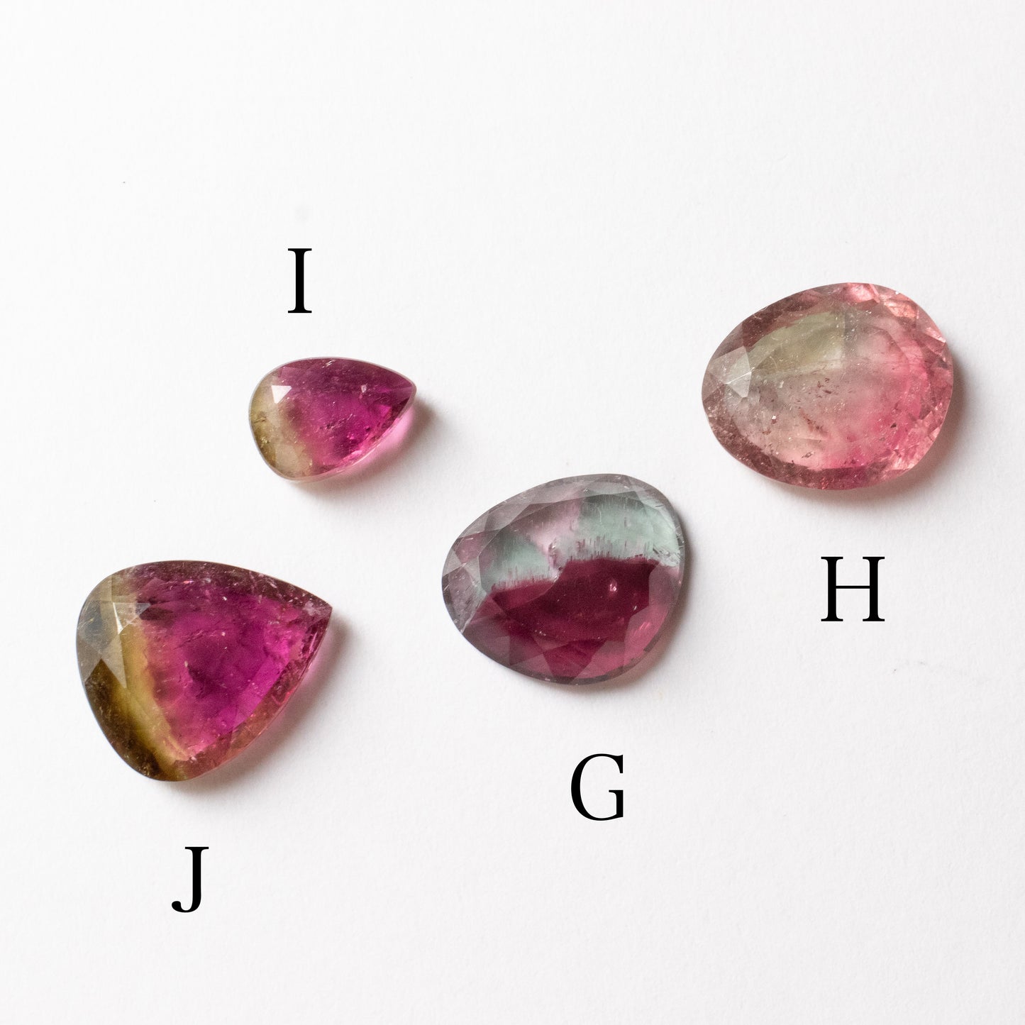 - Bicolor Tourmaline "G" Order Item -