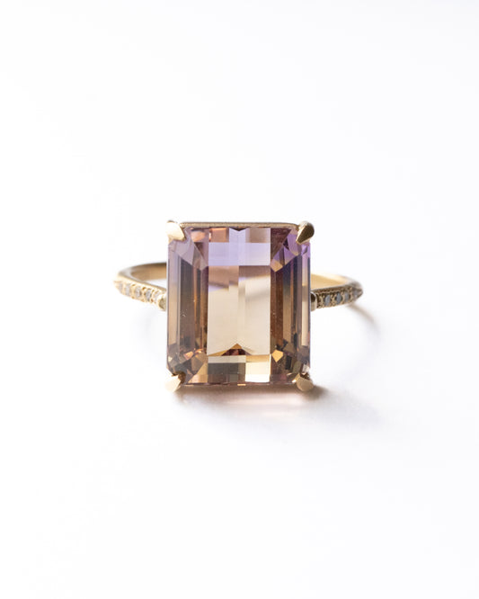 Prong Ring - Ametrine -