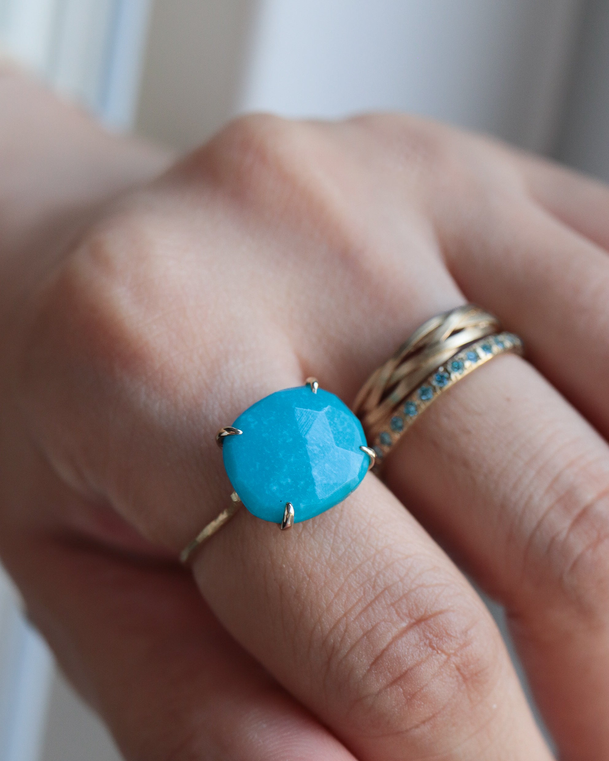 Flat Ring - Turquoise -