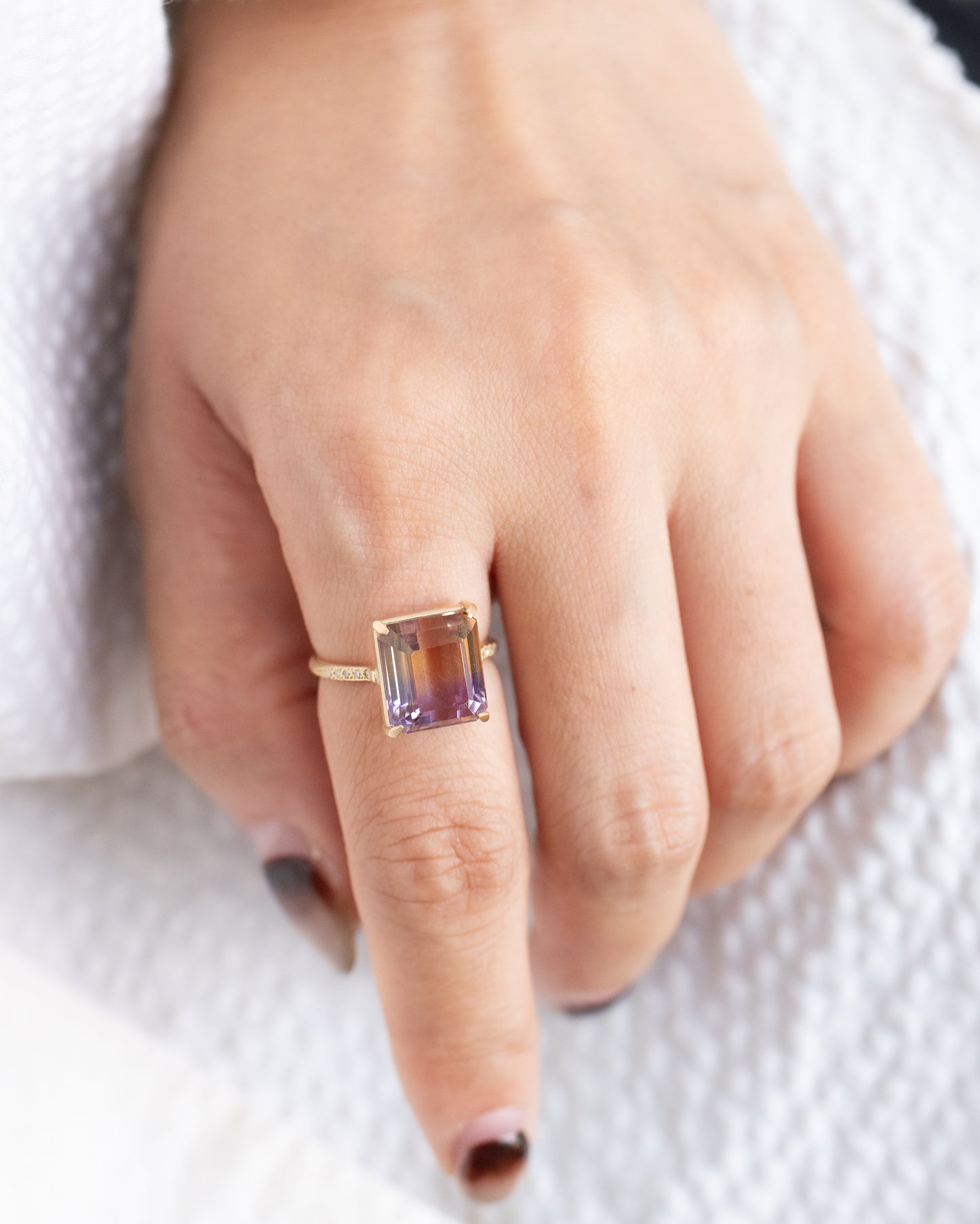 Prong Ring - Ametrine -