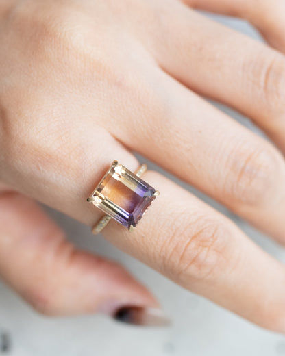 Prong Ring - Ametrine -