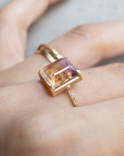 Prong Ring - Ametrine -