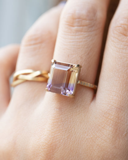 Prong Ring - Ametrine -