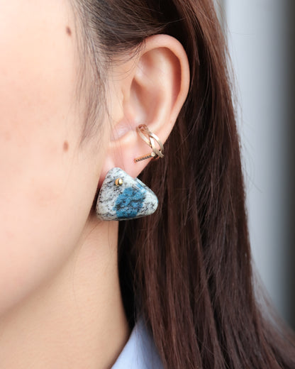 Rock Pierced Earring - K2stone -