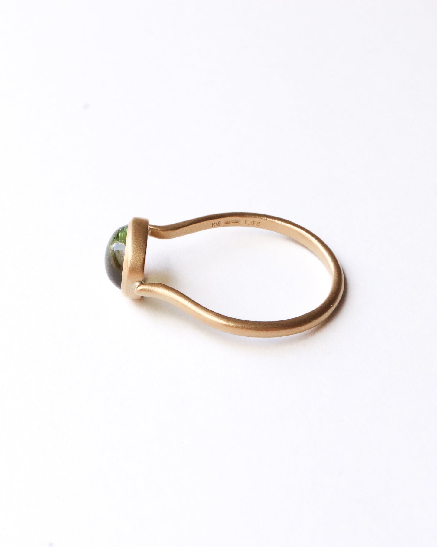 Collet Ring - Bicolor Tourmaline -