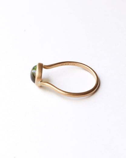 Collet Ring - Bicolor Tourmaline -