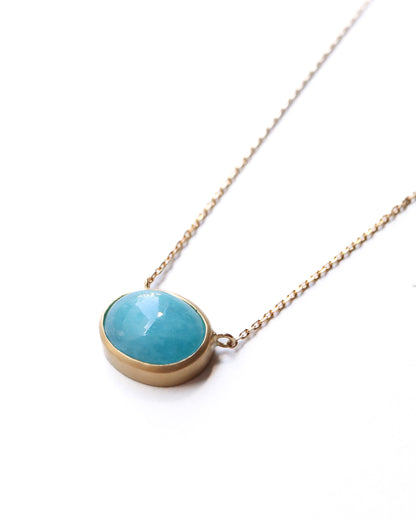 Collet Necklace - Paraiba Tourmaline -