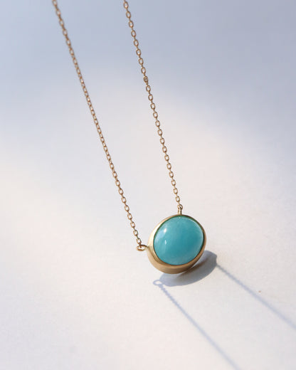 Collet Necklace - Paraiba Tourmaline -