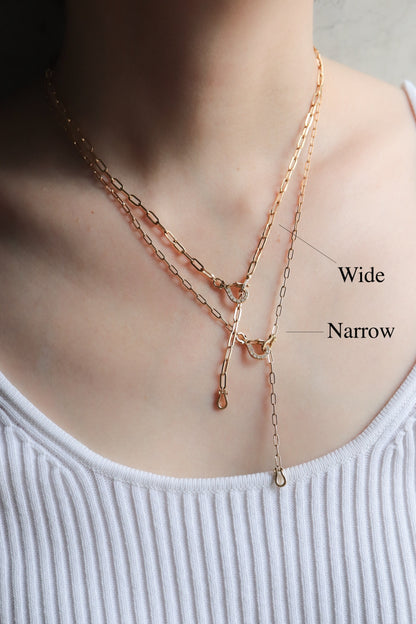 Link Necklace - Narrow -