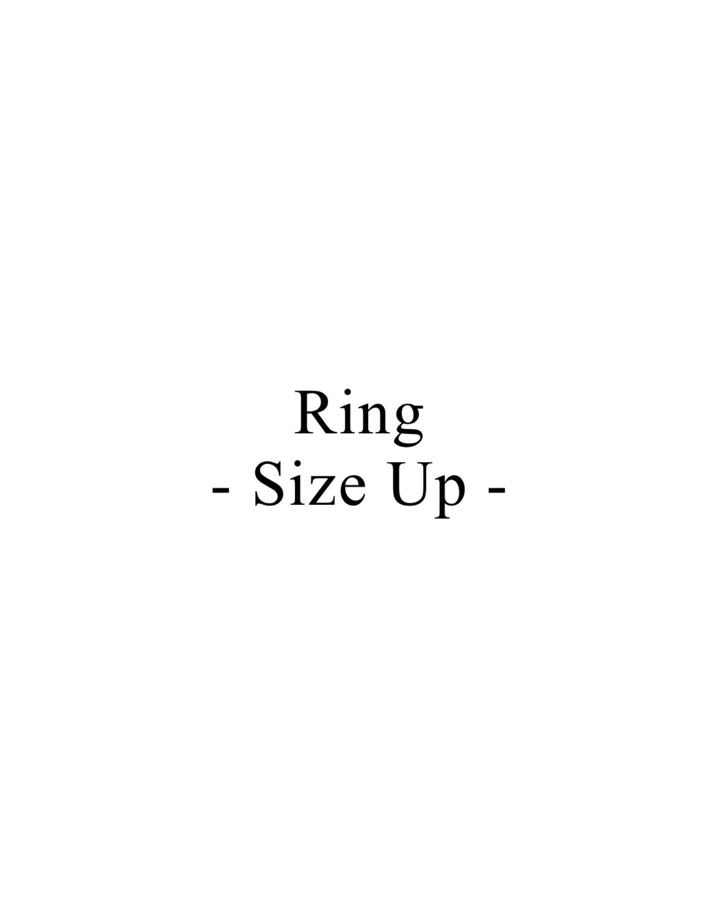 【 Repair 】 - Ring Size Up -