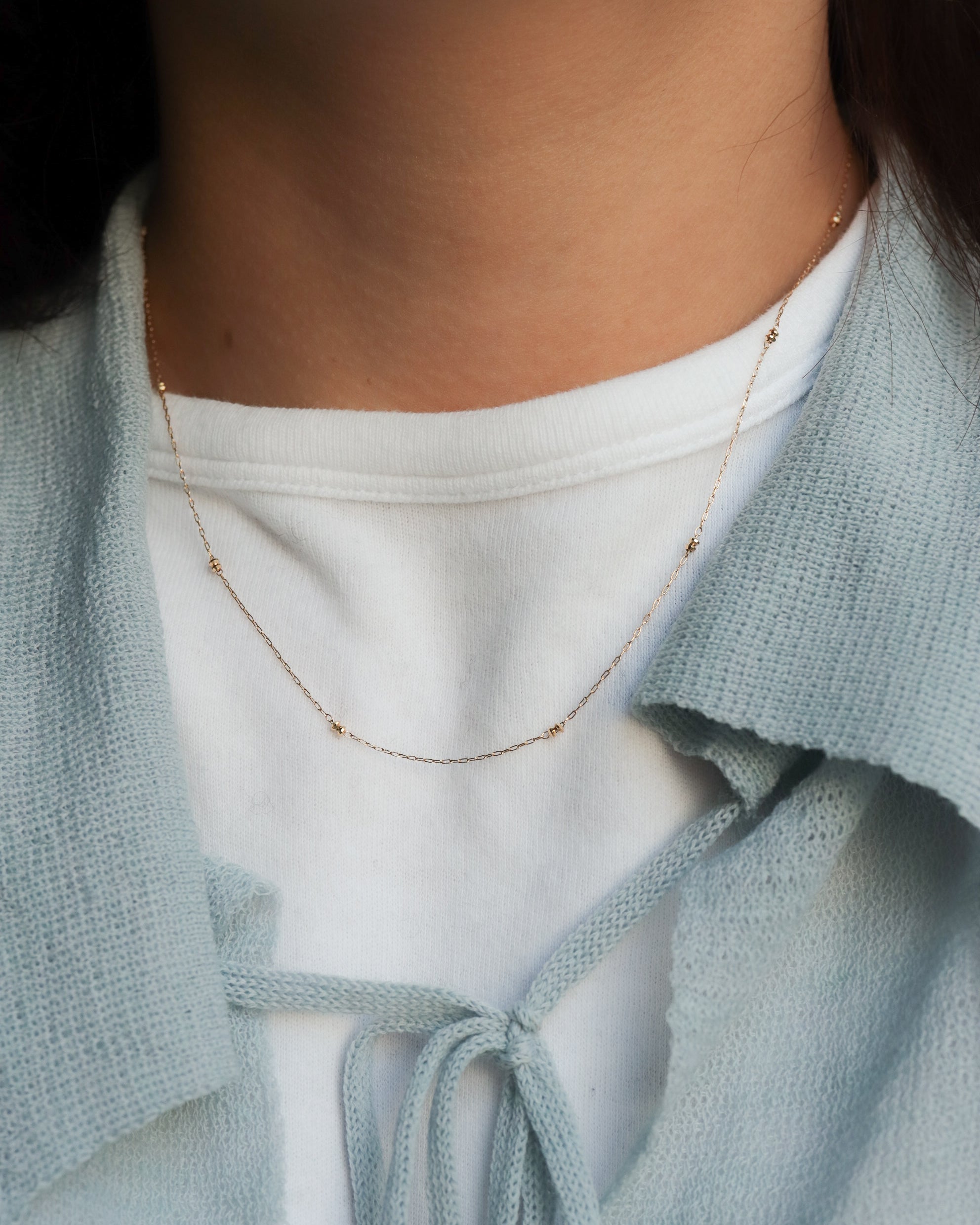 Chain Necklace - Dot -