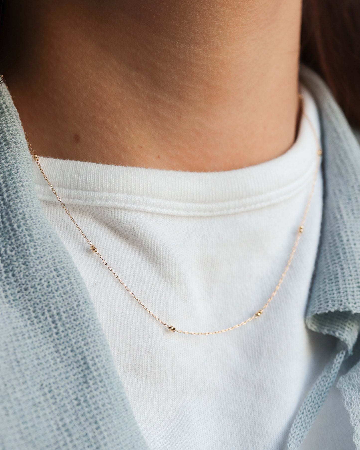 Bond Chain Necklace - Dot -