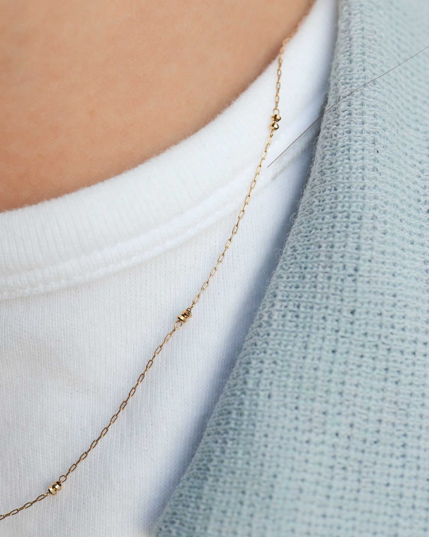 Bond Chain Necklace - Dot -