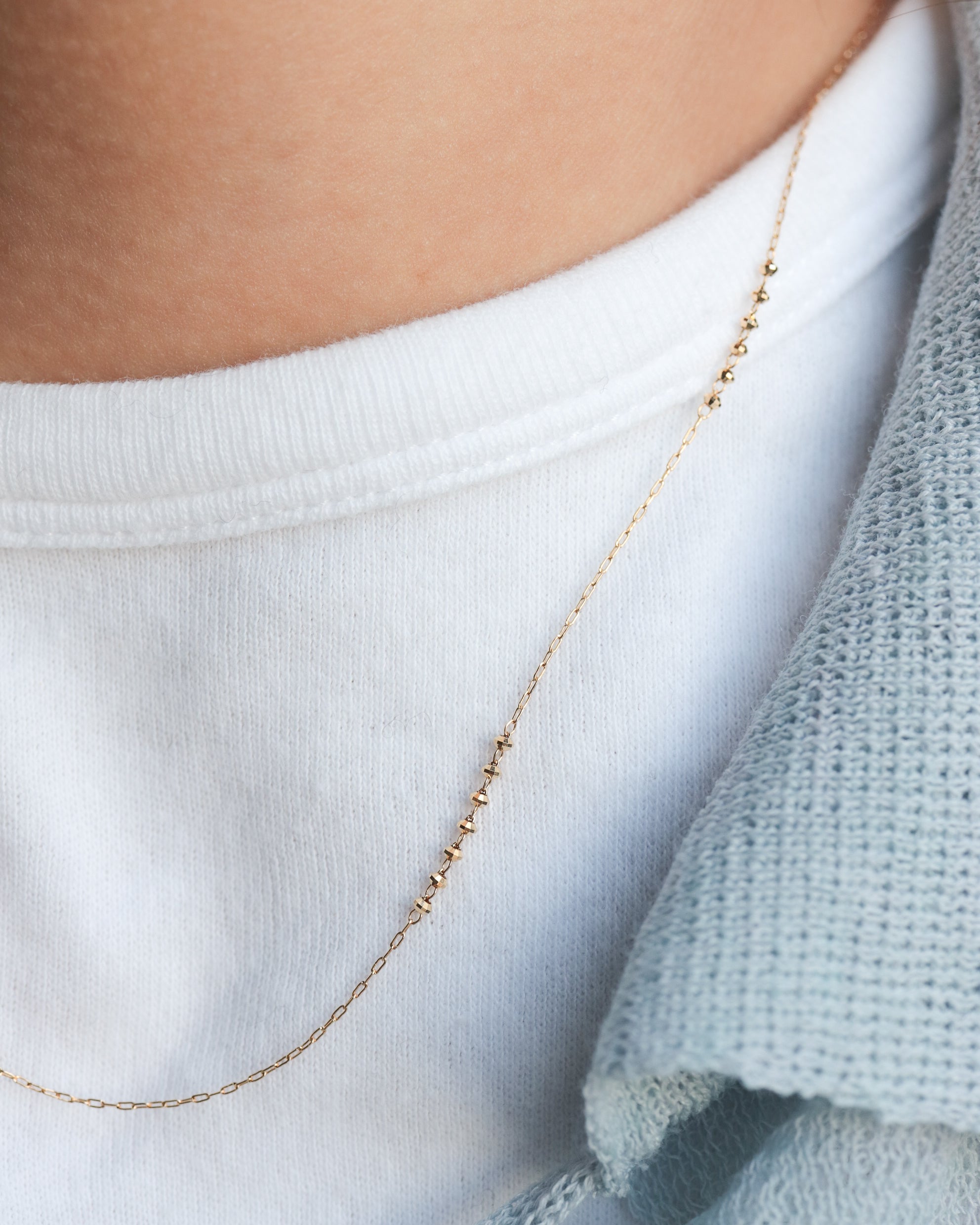 Chain Necklace - Line -