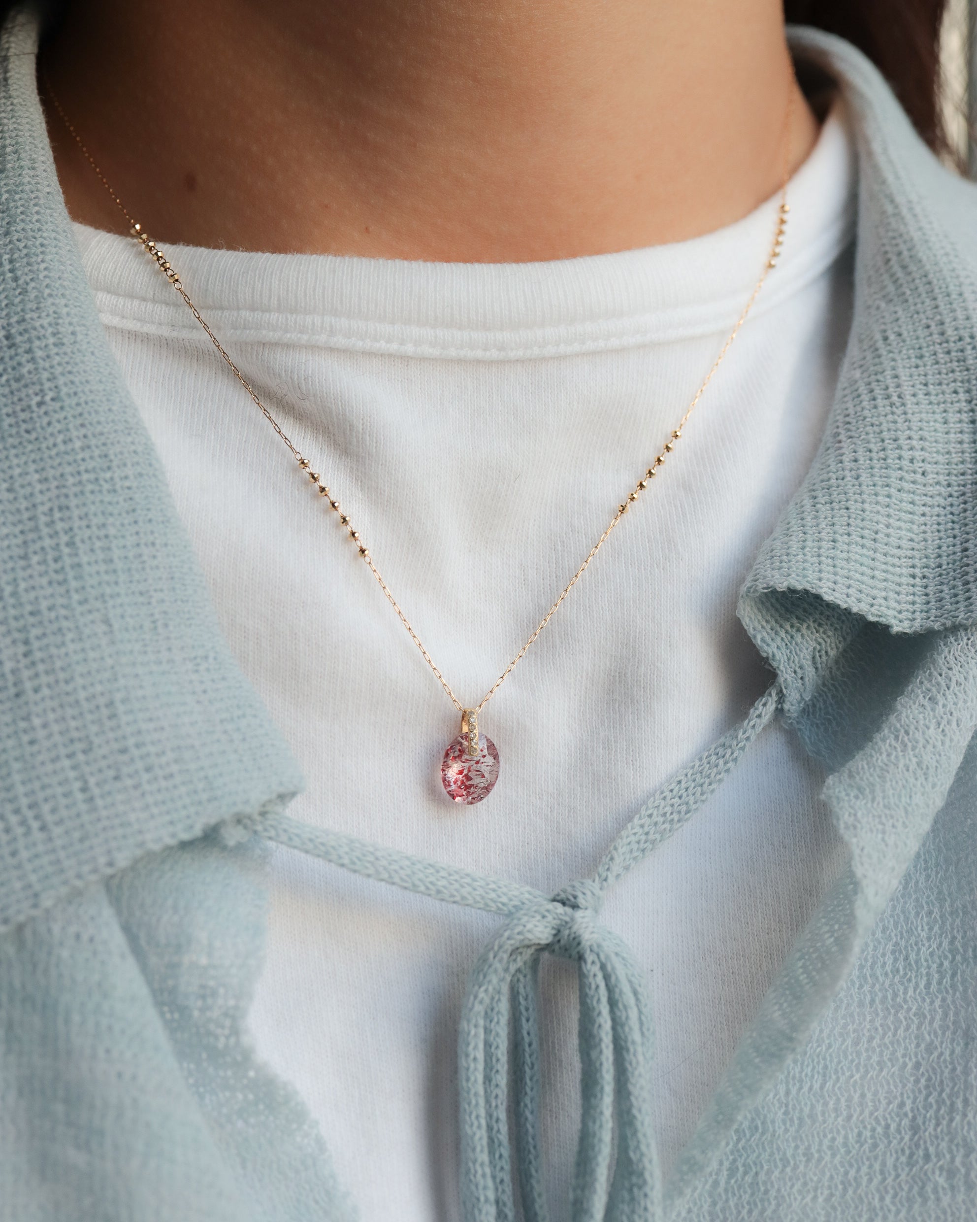 Chain Necklace - Line -