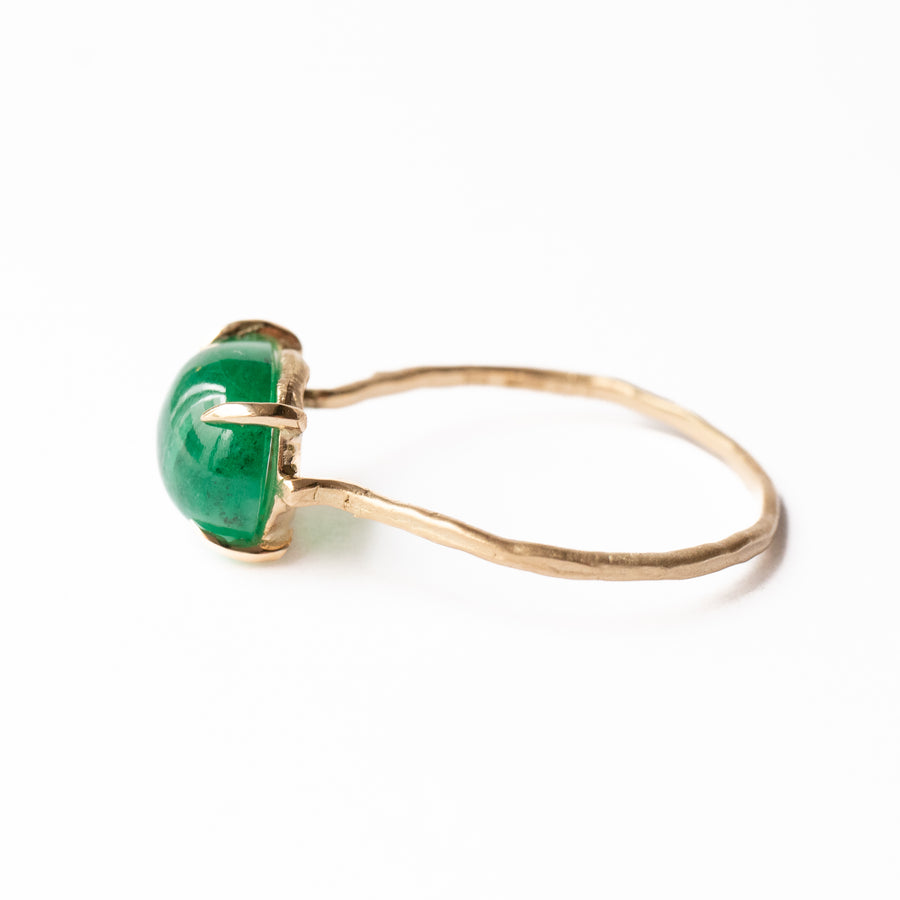 Flat Ring - Emerald Matrix -