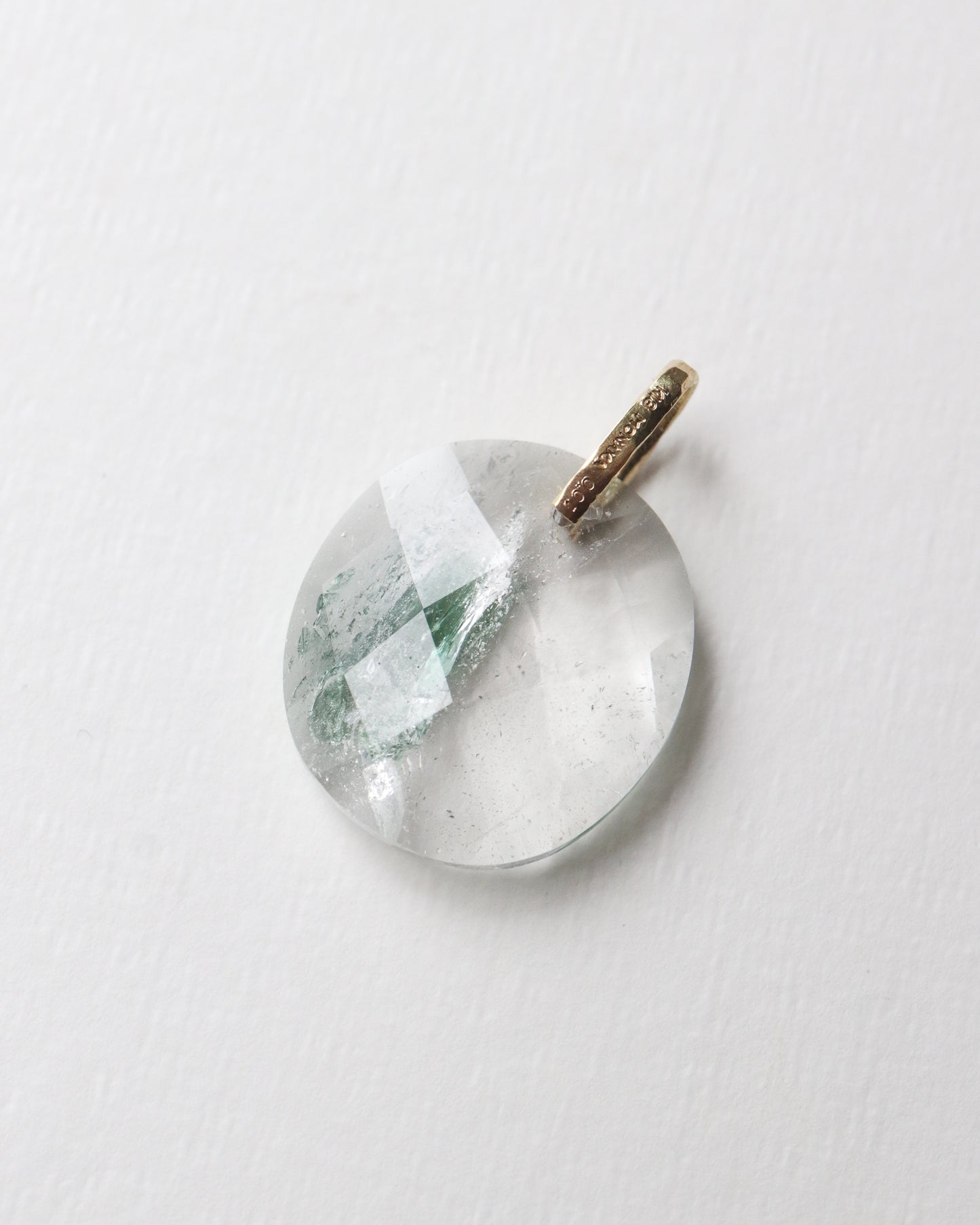 Hibiki Stone Necklace - Tourmaline In Quartz -