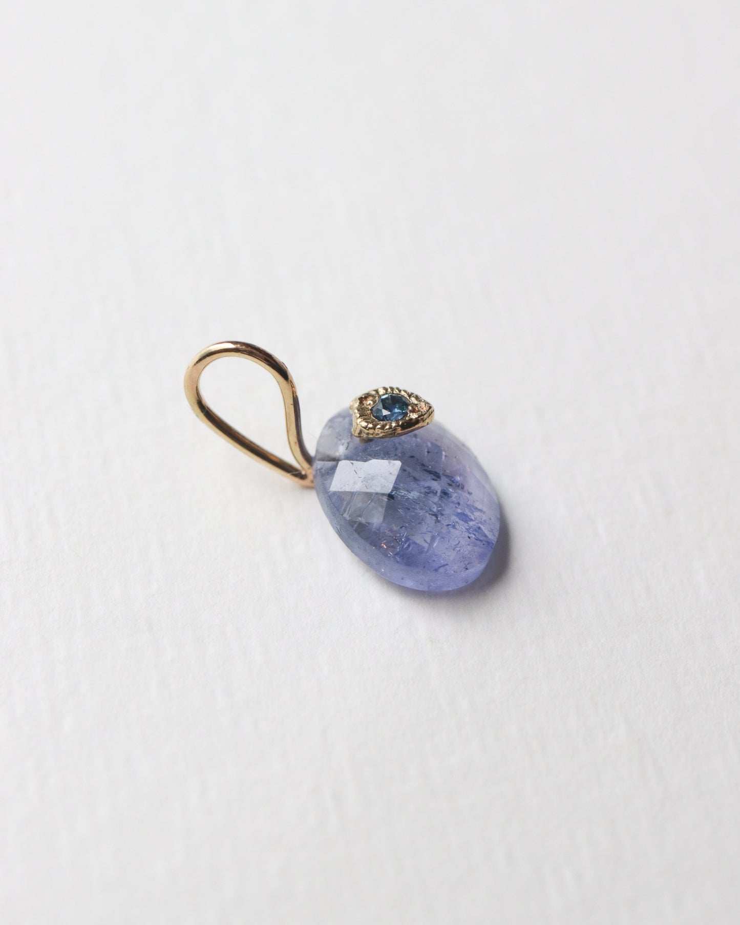 Flat Necklace - Tanzanite -