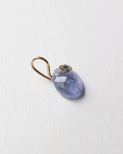 Flat Necklace - Tanzanite -