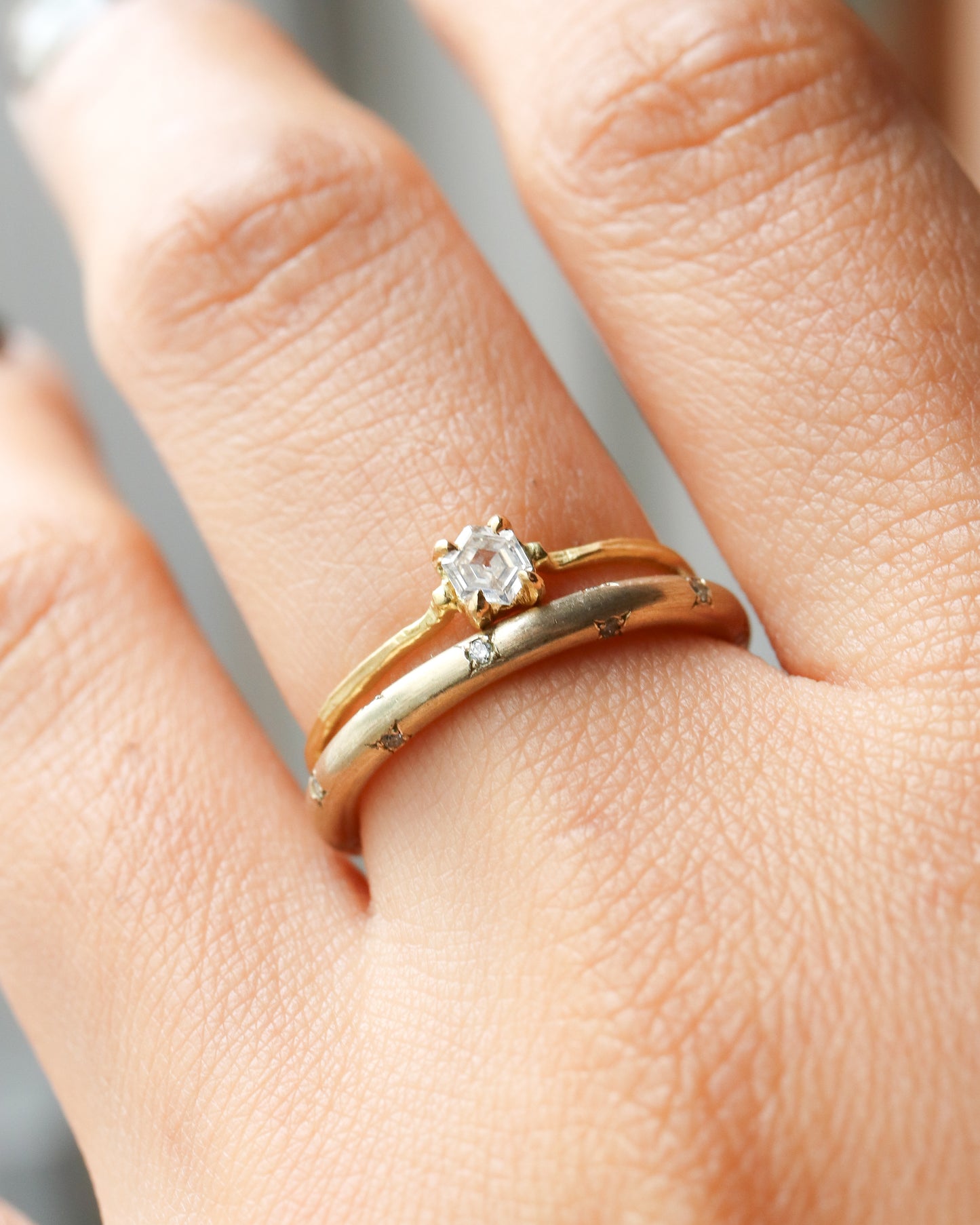 Prong Ring -Diamond -