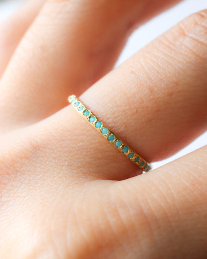 【Limited Item】Hibiki Ring - Turquoise -