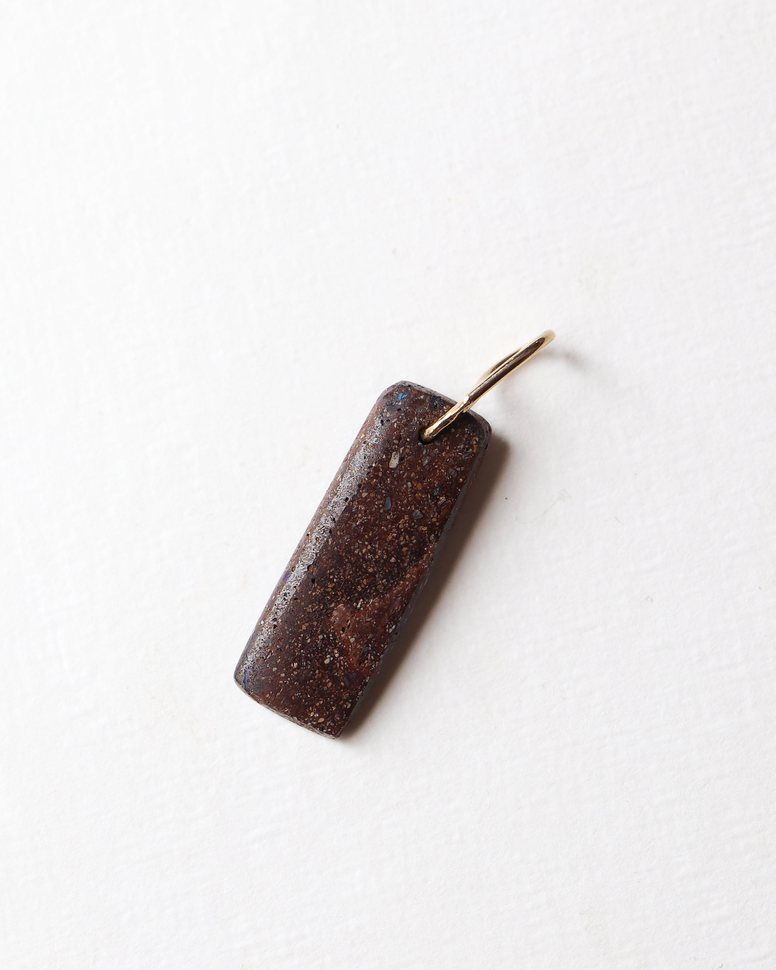 Flat Necklace - Boulder Opal -