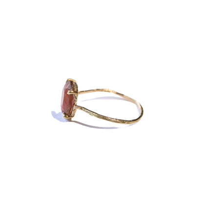 Flat Ring - Bicolor Tourmaline -