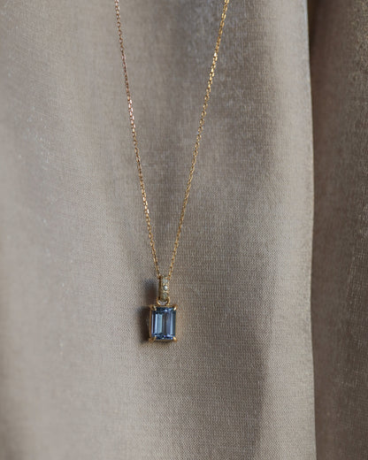 Prong Hibiki Necklace - Tanzanite -