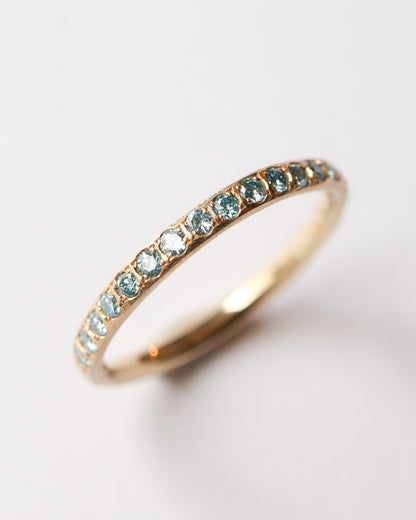 Hibiki Ring - Blue Diamond -