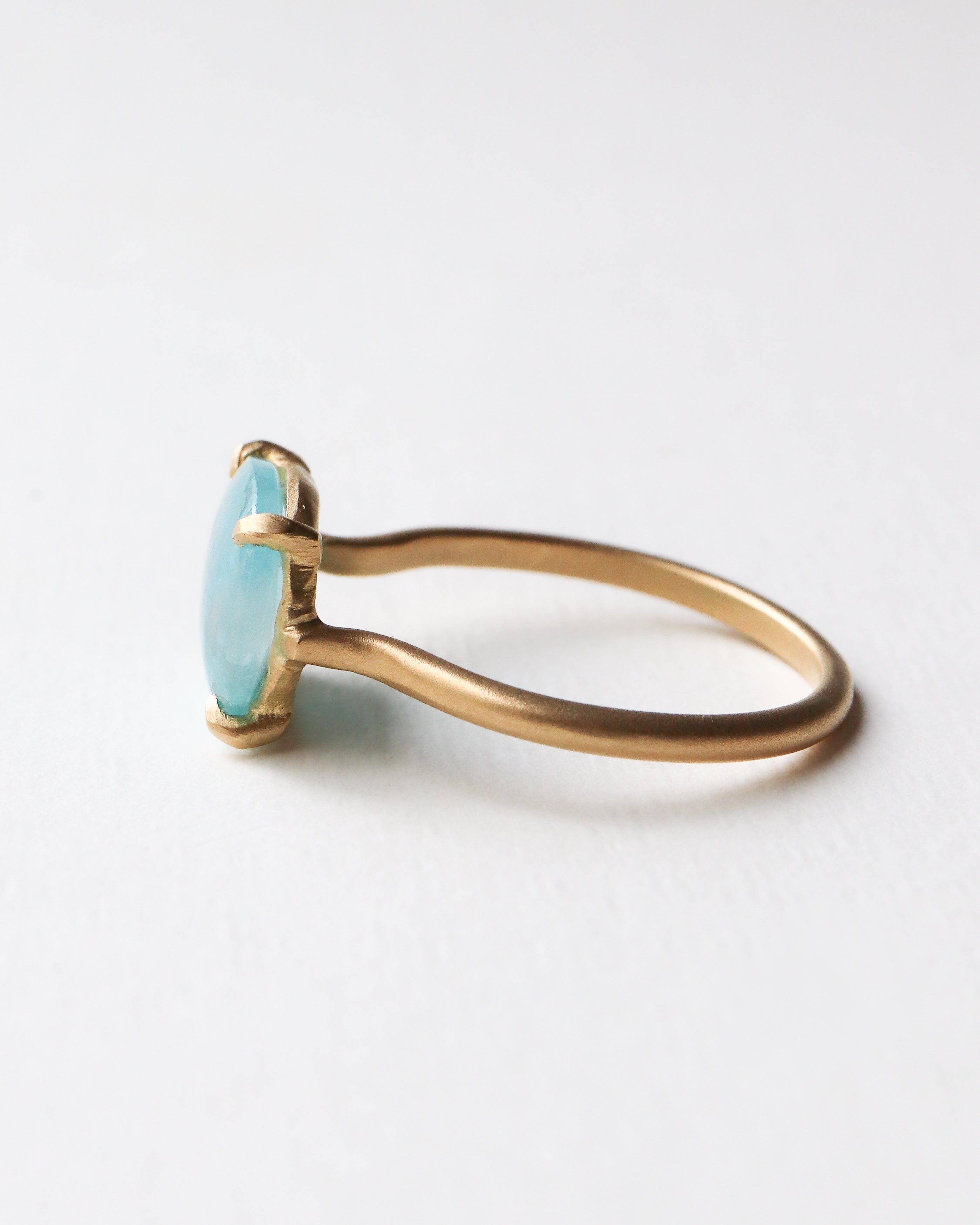 Prong Ring - Paraiba Tourmaline Matrix - – MONAKA jewellery Prong Ring - Paraiba Tourmaline Matrix - – MONAKA jewellery