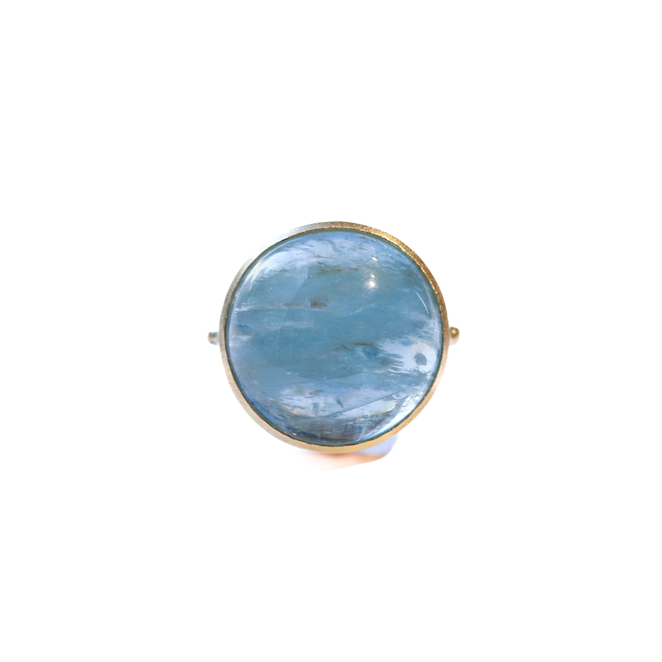 Collet Ring - Aquamarine - – MONAKA jewellery